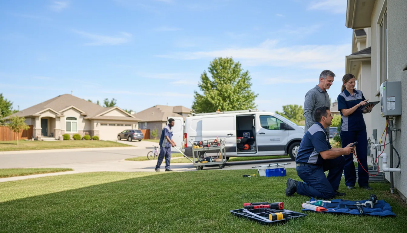 Tankless water heater service in Leicester, MA